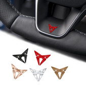 Automašīnas stūre priekš Leon Mk2 Mk3 R Ibiza Altea Exeo Ateca Formentor Alhambra emblēmas 3D uzlīmes logotipa automašīnas salona uzlīme