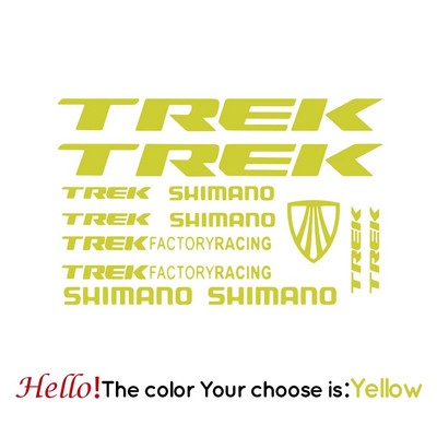 Átlátszó Trek vinyl kerékpáros matricák váz MTB DH szénszálas kerékpármatricák Trek országúti kerékpáros dekormatrica
