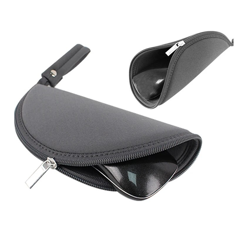 1 geantă de depozitare pentru mouse Pad mouse-ul multifuncțional portabil pentru depozitare pentru mouse-uri Materiale de birou rezistente la uzură 2 în 1 geantă pentru șoareci pentru laptop