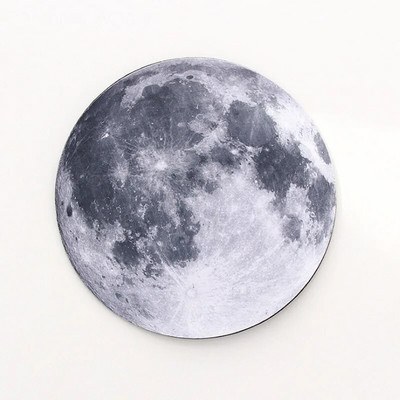 Apaļš debesu peles paliktnis, mīksts paklājiņš spēļu datora vāciņam galda paklājiņš, neslīdošs gumijas ūdensizturīgs biroja marmora planētu sērijas paklājiņš