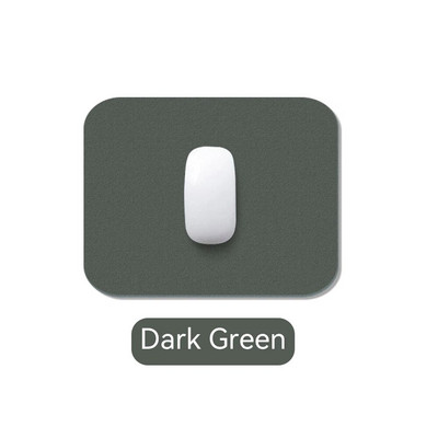 Maza izmēra biroja peles paliktnis Krāsains divpusējs ūdensnecaurlaidīgs darbvirsmas aizsargpaklājiņš PU ādas neslīdošs peles paliktnis klēpjdatoram