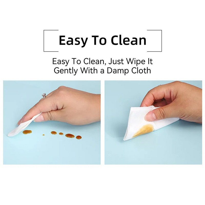 Maza izmēra biroja peles paliktnis Krāsains divpusējs ūdensnecaurlaidīgs darbvirsmas aizsargpaklājiņš PU ādas neslīdošs peles paliktnis klēpjdatoram