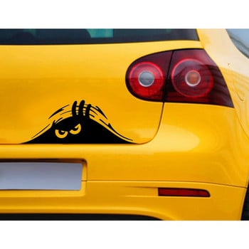 3D Dune Sand Monster Peeking Peering Car Sticker Creative Funny Vinyl Decal Sticker Trim Водоустойчиви аксесоари за декорация на кола