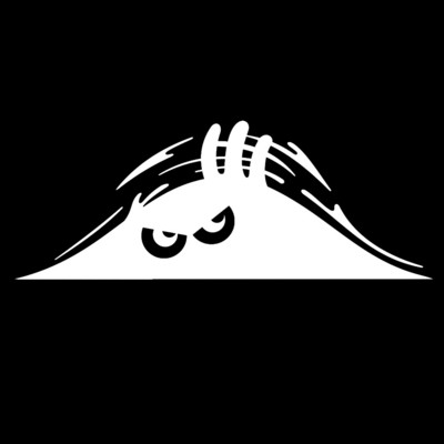 3D pješčano čudovište od dine koje viri naljepnica za automobil Kreativna smiješna naljepnica s vinilnim naljepnicama Obloga Vodootporni dodaci za ukrašavanje automobila