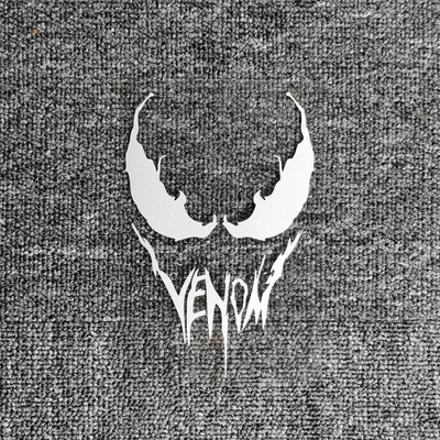 Automašīnu uzlīmes Venom Smieklīgs atstarojošs rotājums priekš vējstikla bagāžnieka bufera motocikla ķiverei klēpjdatoram D30