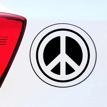 Αυτοκόλλητα αυτοκινήτου Peace Anti-war No War Reflektive Decoration for Fuel Tank Cafe Παρμπρίζ Πορτμπαγκάζ μοτοσικλέτας Τηλέφωνο φορητού υπολογιστή D40