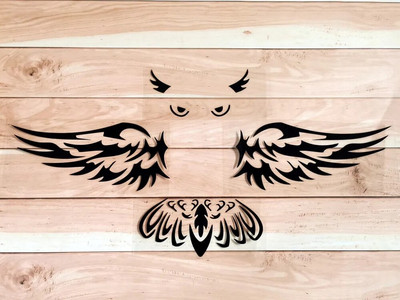 Automašīnu uzlīmes Pūce Smieklīgs atstarojošs dekors priekš Mazda 2/3/6 Axela Atenza CX30/4/5 logotipa bagāžnieka AutoTuning Styling D40