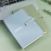2024. gada piezīmju grāmatiņa A6 dienas kārtība Piezīmju bloknoti Iknedēļas Mēneša Plānotājs Dienasgrāmata Piezīmju grāmatas Biroja grafiks Kancelejas preces
