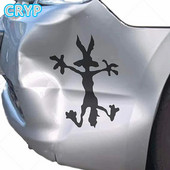 Vinila iespiedumu remonta uzlīme Wile E Coyote Decal Motociklu Sacīkšu Piezīmjdatoru Datoru Ķivere Sērfings Kempings Auto Die Cut Uzlīme