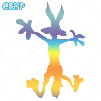 Vinila iespiedumu remonta uzlīme Wile E Coyote Decal Motociklu Sacīkšu Piezīmjdatoru Datoru Ķivere Sērfings Kempings Auto Die Cut Uzlīme