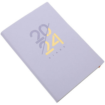 2024 Agenda Book Planner Notebook Notebook φορητό σημειωματάριο Πρόγραμμα συγγραφής γραφείου Ακαδημαϊκή προμήθεια σπιτιού