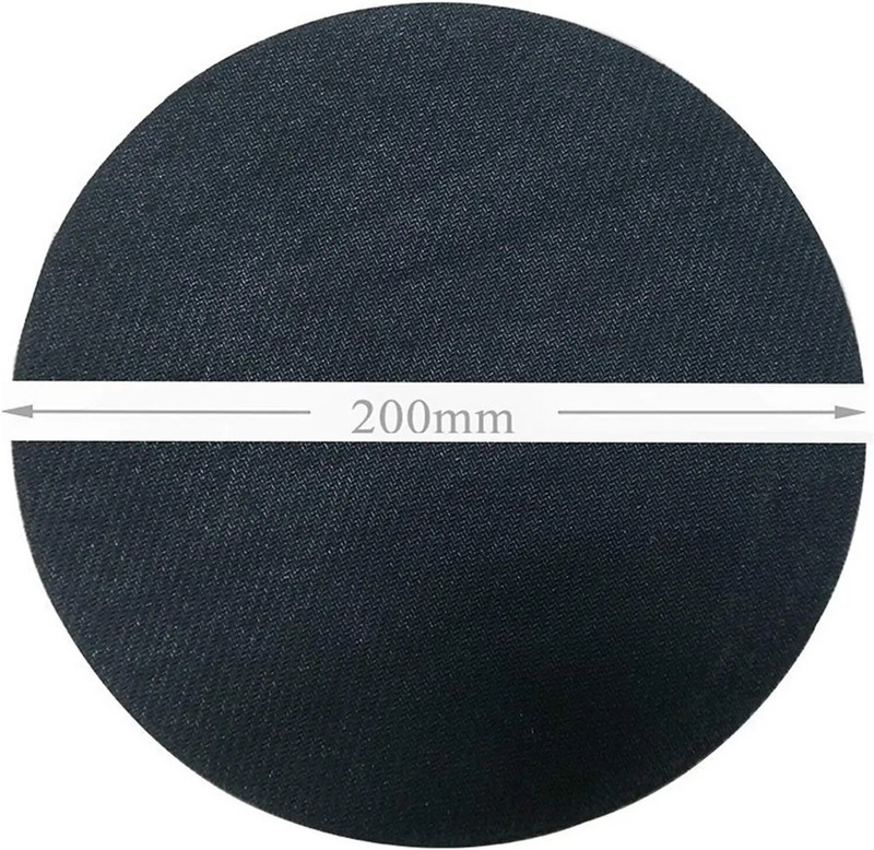 Rudens lapu Pateicības dienas ķirbju apdrukāts apaļš peles paliktnis pret slīdēšanu gumijas apaļš peles paliktnis mājas birojam 7,9 x 7,9 collas