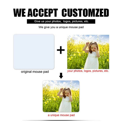 Cow Print DIY sabiezināts peles paliktnis spēļu tastatūras galda paklājiņš Biroja piederumi Istabas dekori Rakstāmgalda paklājiņi