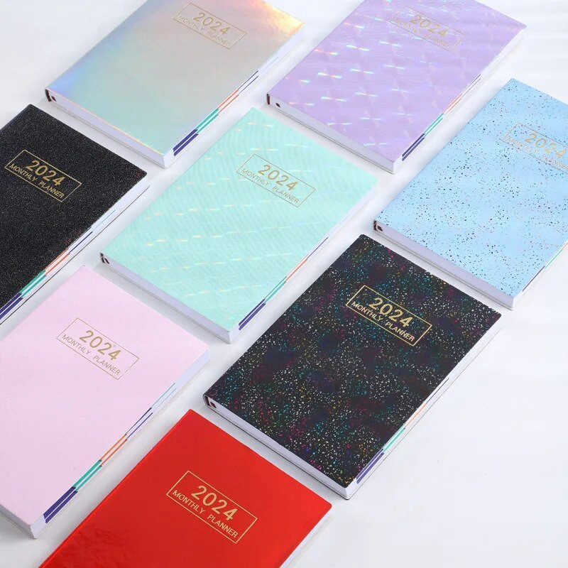 Σημειωματάριο 2024 A5 Ευρετήριο Σημειωματάριο 360 Ημερών Εβδομαδιαία Πρόγραμμα προγραμματισμού Ατζέντα Σημειωματάρια Γραφική ύλη Σχολικά προμήθειες