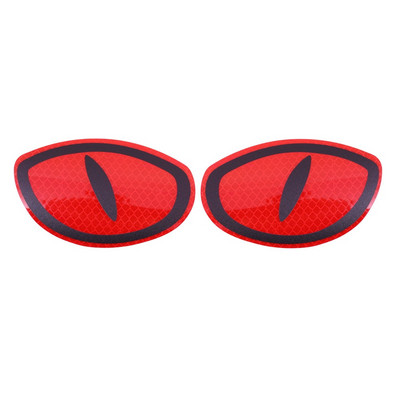 2db autós fényvisszaverő biztonsági figyelmeztető szalag macskaszem mintás éjszakai vezetésbiztonsági matricák teherautó motorkerékpár fényvisszaverő matricához