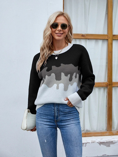 Fitshinling ikdienas ziemas džemperis, trikotāžas apģērbi, sieviešu modes modes 2024. gada jaunums, trikotāžas džemperi, sieviešu apģērbu izpārdošana