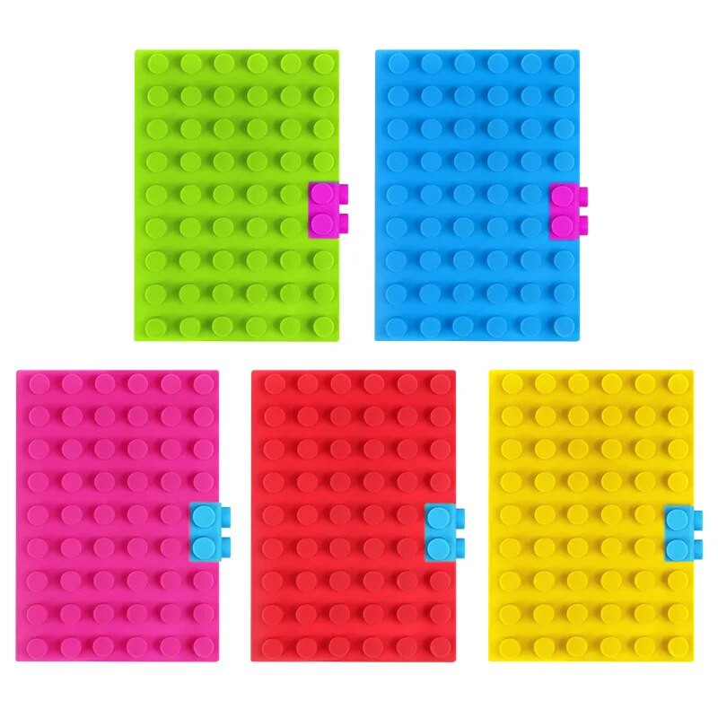 100 φύλλα A6 Νέο δημιουργικό σημειωματάριο Δημιουργικό σημειωματάριο σιλικόνης Αποσυμπίεση Push Bubble Σημειωματάριο Σχολικό Γραφείο Γραφείου