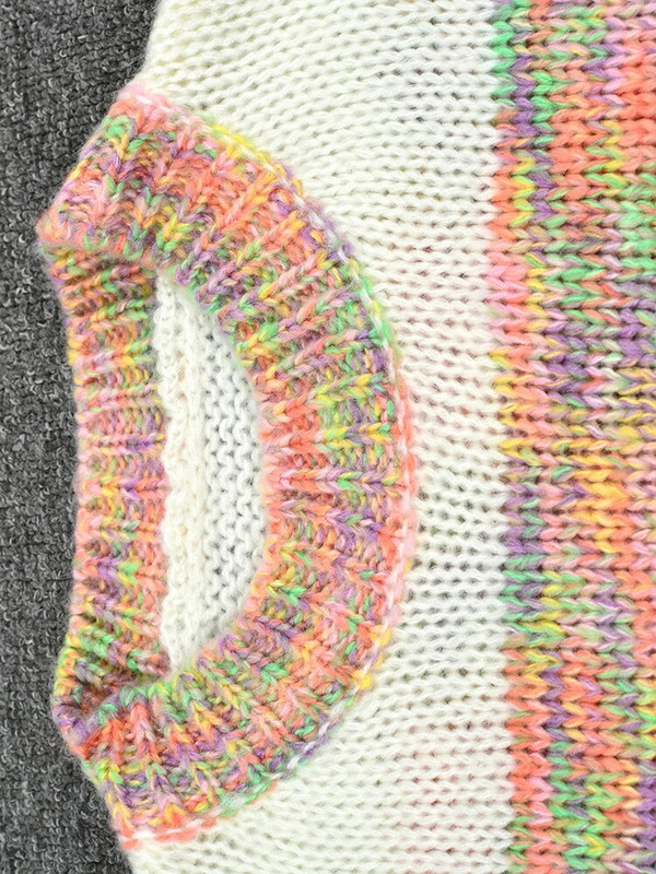 Fitshinling Vintage Γυναικείο Πλεκτό Πλεκτό Πλεκτό Πλεκτό Πλεκτό Πλεκτό με Ριγέ Πουλόβερ Ζέρσεϊ Μόδα Νέα Πλεκτά Πουλόβερ Γυναικών Χειμώνα