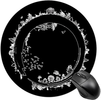 Bonsai Tree σε Enso Circle Birds Mousepad με αντιολισθητική βάση από καουτσούκ που πλένεται για υπολογιστές gaming Laptop Mouse Office