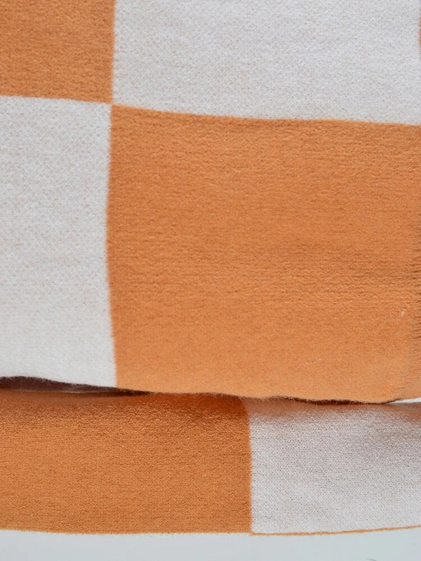 Fitshinling šaha rūtains Vintage džemperis Džersija Modes Jaunums Sieviešu Džemperis Sieviešu trikotāžas Topi Ziemas Apģērbs