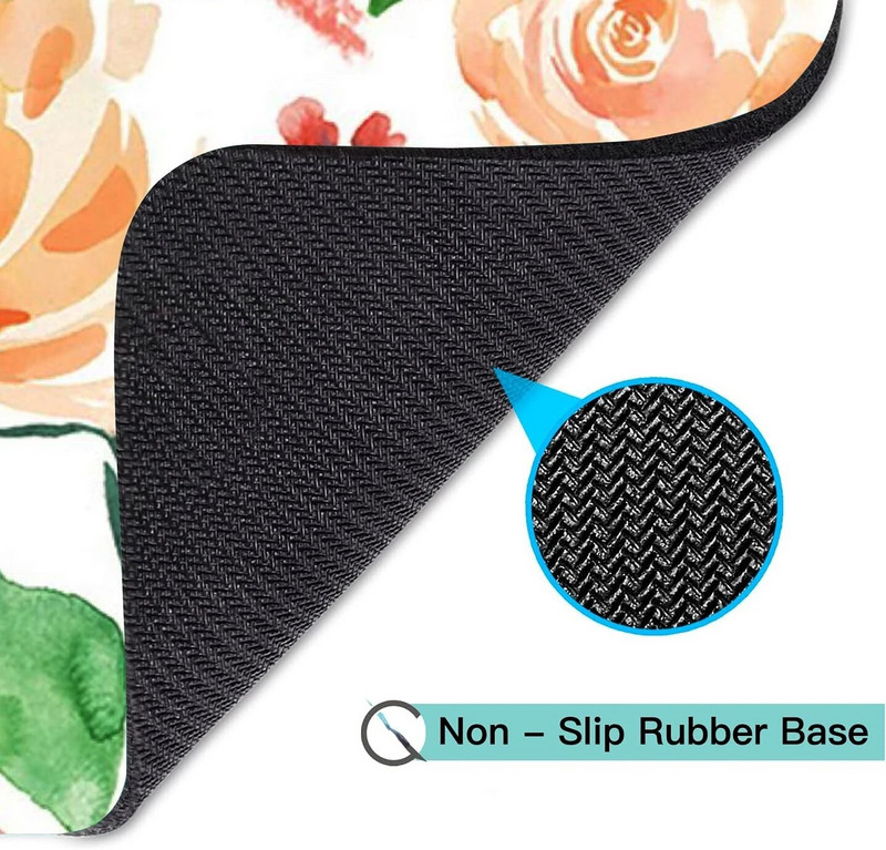 Skaisti Peonija personalizēta dizaina biroja peles paliktņi, mazgājami Lycra auduma datora klēpjdatoru peles paliktņi ar neslīdošu gumijas pamatni