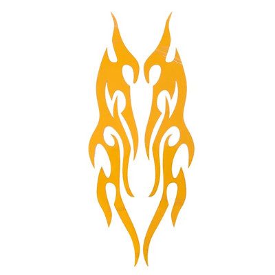 Autómatrica módosított láng autómatricák lökhárító motorháztető visszapillantó tükör fejburkolat matricák borító karcok motorkerékpár matricák