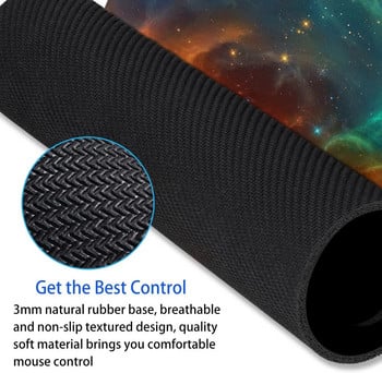 Επιφάνεια ποντικιού Galaxy Computer Laptop Mousepad, Αντιολισθητικό, Σχεδίαση που πλένεται Εξατομικευμένο mouse pad 9,5 X 7,9 ίντσες Μικρό pad Desk