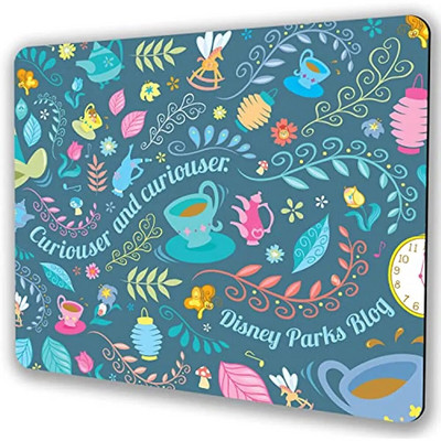 Bērnu krūzes peles paliktnis datora peles paliktnis ar personalizēta dizaina biroja neslīdošu gumijas peles paklājiņu 9,5 x 7,9 collas