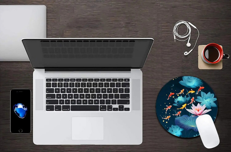 Όμορφο Mouse Mat Χαριτωμένο Mouse Pad με σχεδίαση αντιολισθητική βάση από καουτσούκ Mousepad αδιάβροχο Office mousepad 7,9 x 0,12 ίντσες