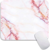 Gluds marmora peles paliktnis, personalizēti augstākās kvalitātes peles paliktņi dizaina neslīdoša gumijas pamatnes datora peles paliktņi 9,7 x 7,9 collas
