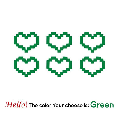 Mosaic Heart Love Auto uzlīmes automašīnas logu dekoram Ūdensizturīga sirds uzlīme automašīnai / klēpjdatoram / logam / motocikla vinila uzlīme