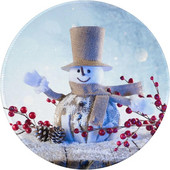 Jauki Sniegavīri Ziemassvētku peles paklājiņš ar neslīdošu gumiju, noapaļotām malām Peļu paliktnis klēpjdatoram Biroja darbam Mājas Dāvanas