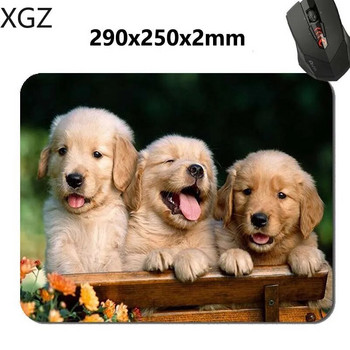XGZ Animals Cat Kitten Dog Golden Retriever Puppy Mousepad, Προσαρμοσμένο Ορθογώνιο Ποντίκι σε 220*180*2mm - αξεσουάρ γραφείου και