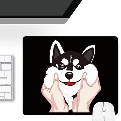 Peles paliktnis spēlēm Klēpjdatora Datora Galda Paklājiņš Spēļu Aksesuāri Peļu Paliktnis Karikatūra Suņu Drukāšanas Galda Paklājiņš Biroja anime peles paliktnis