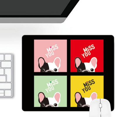 Peles paliktnis spēlēm Klēpjdatora Datora Galda Paklājiņš Spēļu Aksesuāri Peļu Paliktnis Karikatūra Suņu Drukāšanas Galda Paklājiņš Biroja anime peles paliktnis