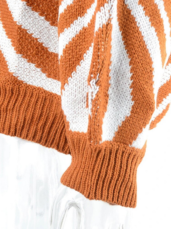 Fitshinling Leopard Vintage Γυναικεία Πλεκτά Πλεκτά Πλεκτά Μόδα Νέα Πλεκτά Μπλουζάκια Πουλόβερ Χειμερινά Ρούχα Πουλόβερ Νέα