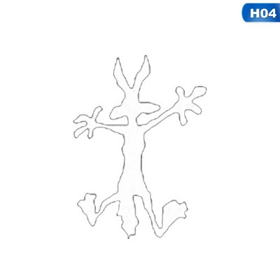 Automašīnas auto loga aizmugurējā bufera bagāžnieka apdares uzlīme Vinila multfilma Smieklīga uzlīme Automašīnas ārējās apdares aksesuāru uzlīme