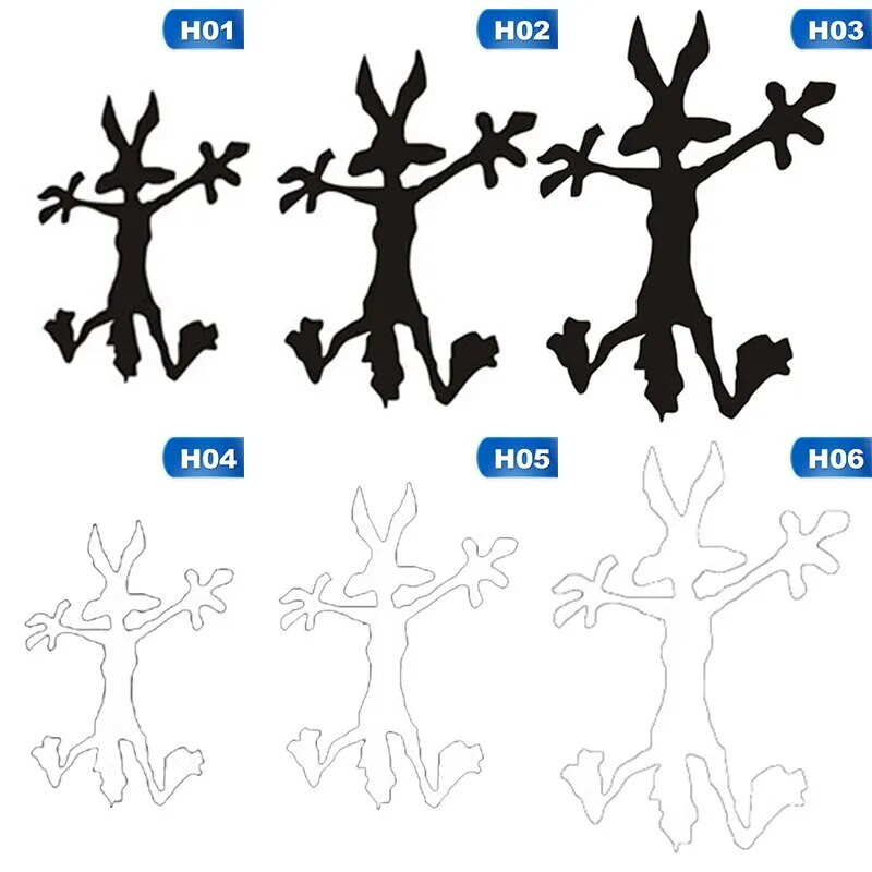 Automašīnas auto loga aizmugurējā bufera bagāžnieka apdares uzlīme Vinila multfilma Smieklīga uzlīme Automašīnas ārējās apdares aksesuāru uzlīme