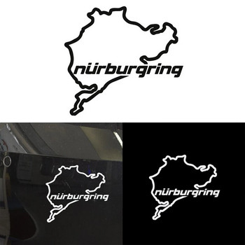 Оформление на автомобила Състезания Шосейни състезания Nurburgring Креативни модни стикери за прозорци