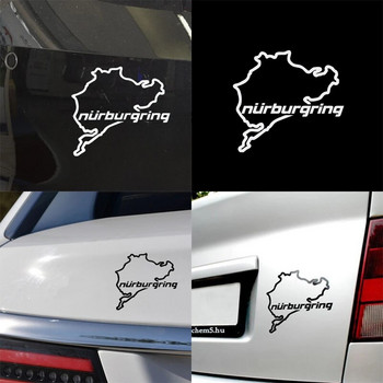 Оформление на автомобила Състезания Шосейни състезания Nurburgring Креативни модни стикери за прозорци
