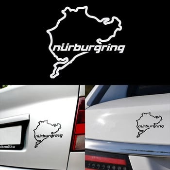 Оформление на автомобила Състезания Шосейни състезания Nurburgring Креативни модни стикери за прозорци