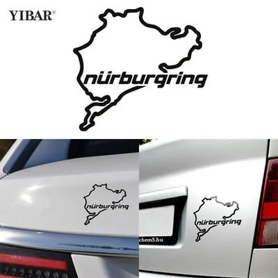 Autocolante pentru ferestre de modă creativă Curse rutiere Curse rutiere Nurburgring