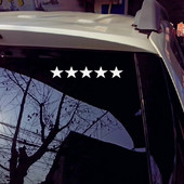 Atstarojoša automašīnas uzlīme 100% Pieczvaigžņu Dekorat Uzlīmes Vinila vāks Skrāpējumi Ūdensizturīgs Motocikls Drop Shipping 20cmx3cm