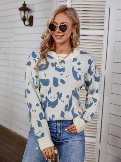 Fitshinling 2024. gada ziemas jaunums, džemperis, džemperis, trikotāža, sieviešu apģērbs, karikatūra, mode, tievs sieviešu džemperis, sieviešu džemperi