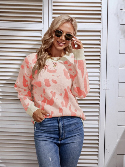 Fitshinling 2024. gada ziemas jaunums, džemperis, džemperis, trikotāža, sieviešu apģērbs, karikatūra, mode, tievs sieviešu džemperis, sieviešu džemperi