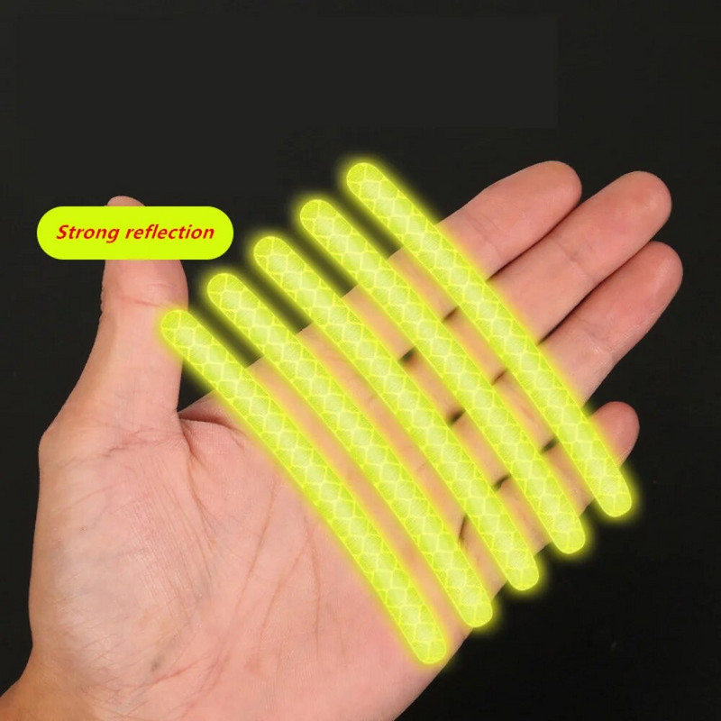 Autoratta rummu helkurribad Ukse ohutu avamise hoiatuskleebis Auto tagumine hoiatus helkurteip Autotarvikud