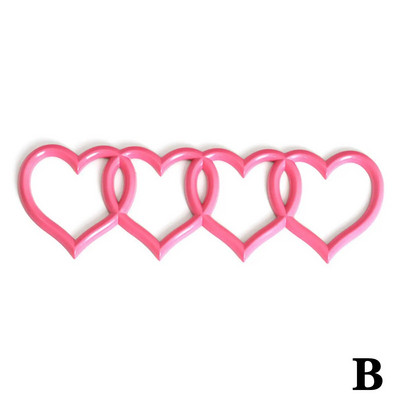 Jaunas automašīnas uzlīmes mīlestības sirds logotips aizmugurējā bagāžnieka astes etiķetes nozīmītes emblēmas uzlīme Audi rezerves automašīnu piederumiem V4M3