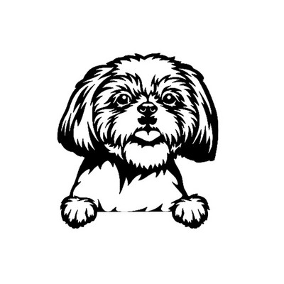 Naljepnice za dodatnu opremu automobila Smiješni pas s imenom Naljepnica za automobile Psi kućni ljubimci Životinje Vinilna naljepnica za prijenosno računalo za Apple MacBook Pro/Air Dekoracija