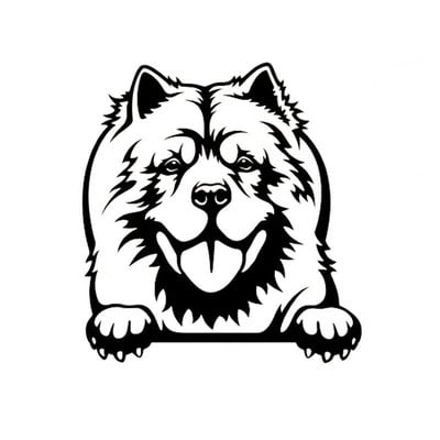 Naljepnice za dodatnu opremu automobila Smiješni pas s imenom Naljepnica za automobile Psi kućni ljubimci Životinje Vinilna naljepnica za prijenosno računalo za Apple MacBook Pro/Air Dekoracija