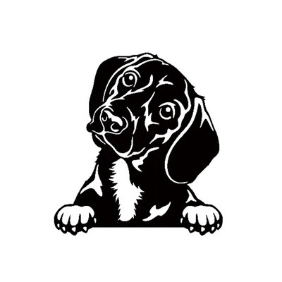 Naljepnice za dodatnu opremu automobila Smiješni pas s imenom Naljepnica za automobile Psi kućni ljubimci Životinje Vinilna naljepnica za prijenosno računalo za Apple MacBook Pro/Air Dekoracija